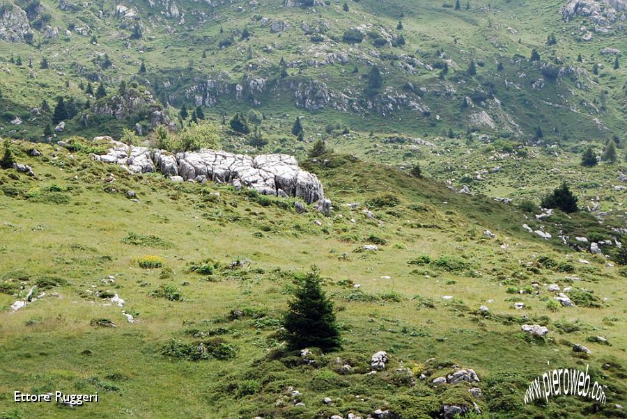 18 - affioramenti di blocchi di Dolomia.JPG